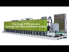 廃棄物埋立地の流出水処理設備,二段階DTROプロセス,埋立地の流出水処理システム